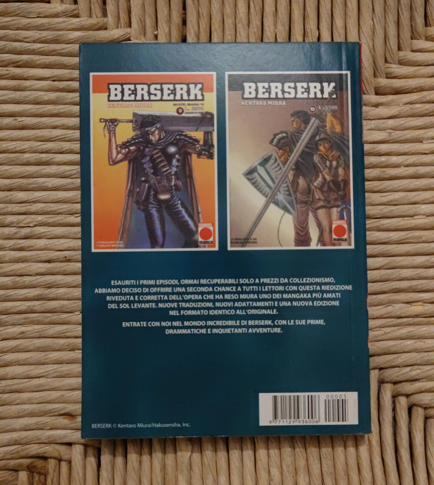 Berserk Collection 5 Prima Edizione ArkaShop