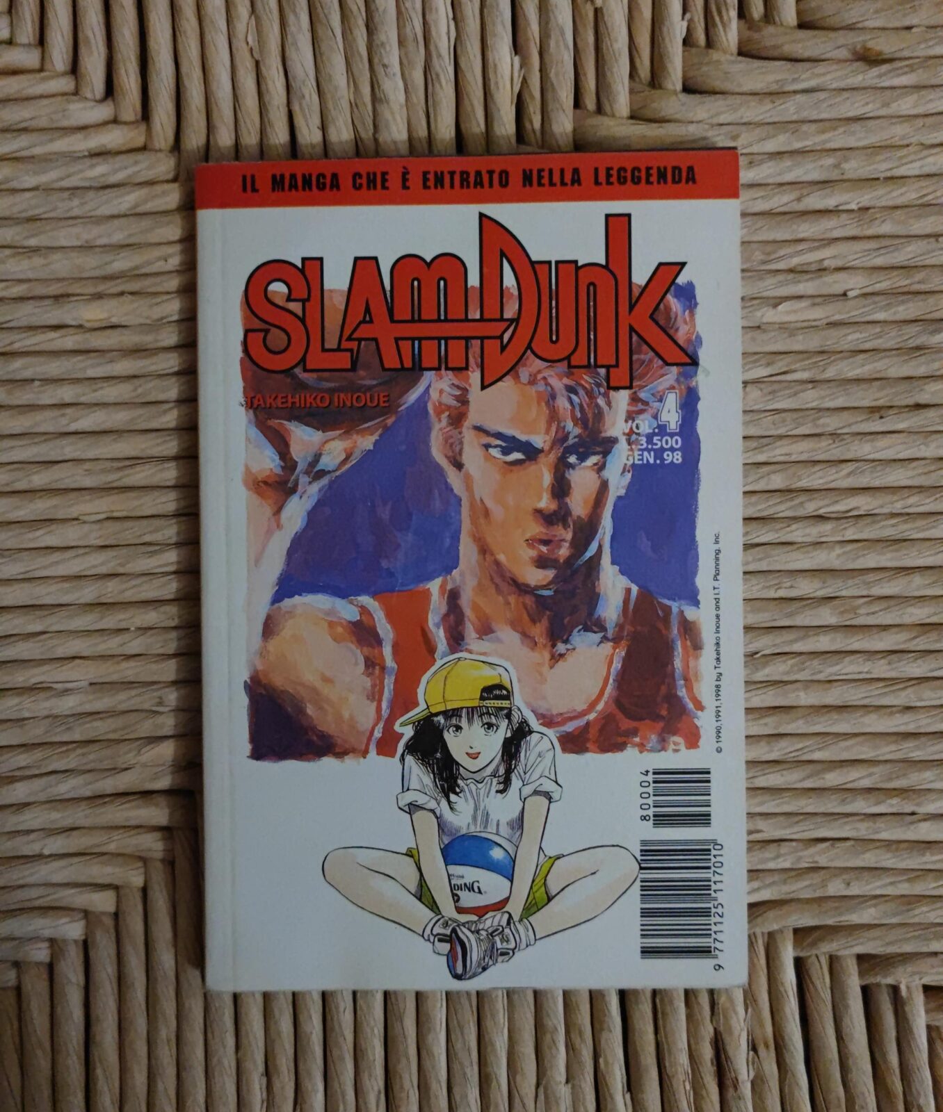 Slam Dunk 4 - sottiletta - raro | ArkaShop