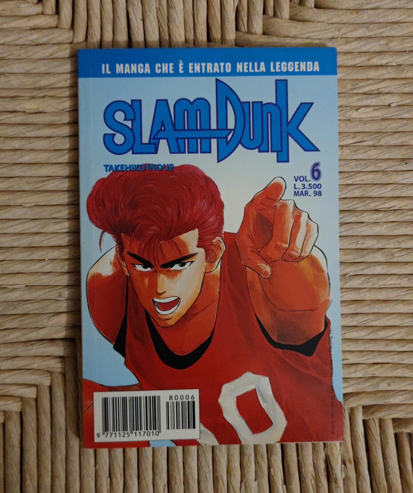 Slam Dunk 6 - sottiletta - raro | ArkaShop