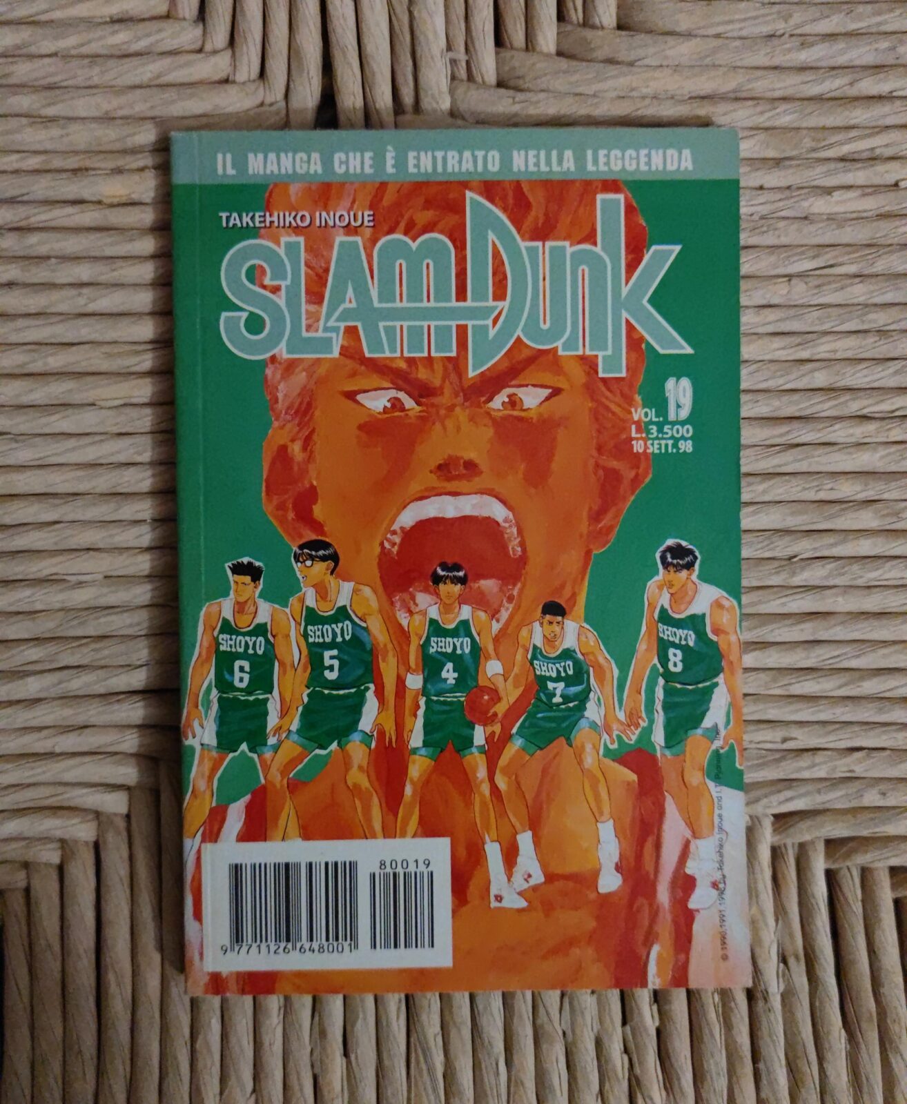 Slam Dunk 19 - sottiletta - raro | ArkaShop