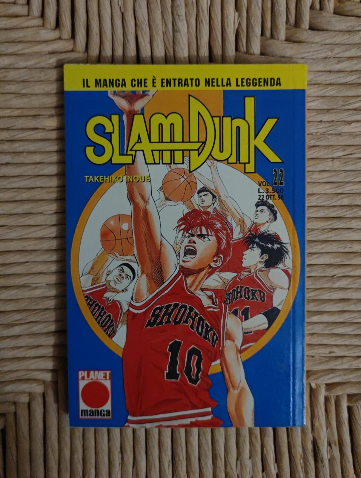 Slam Dunk 22 - sottiletta - raro | ArkaShop
