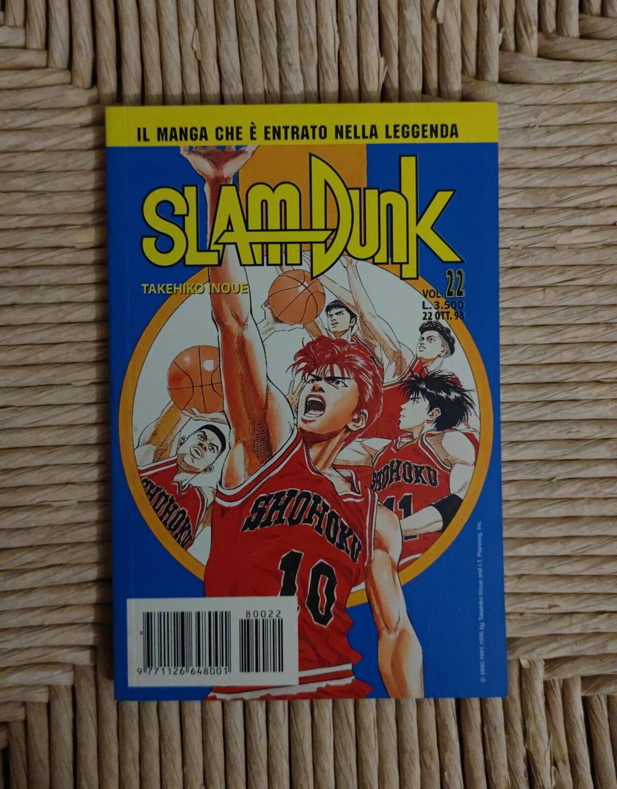 Slam Dunk 22 - sottiletta - raro | ArkaShop