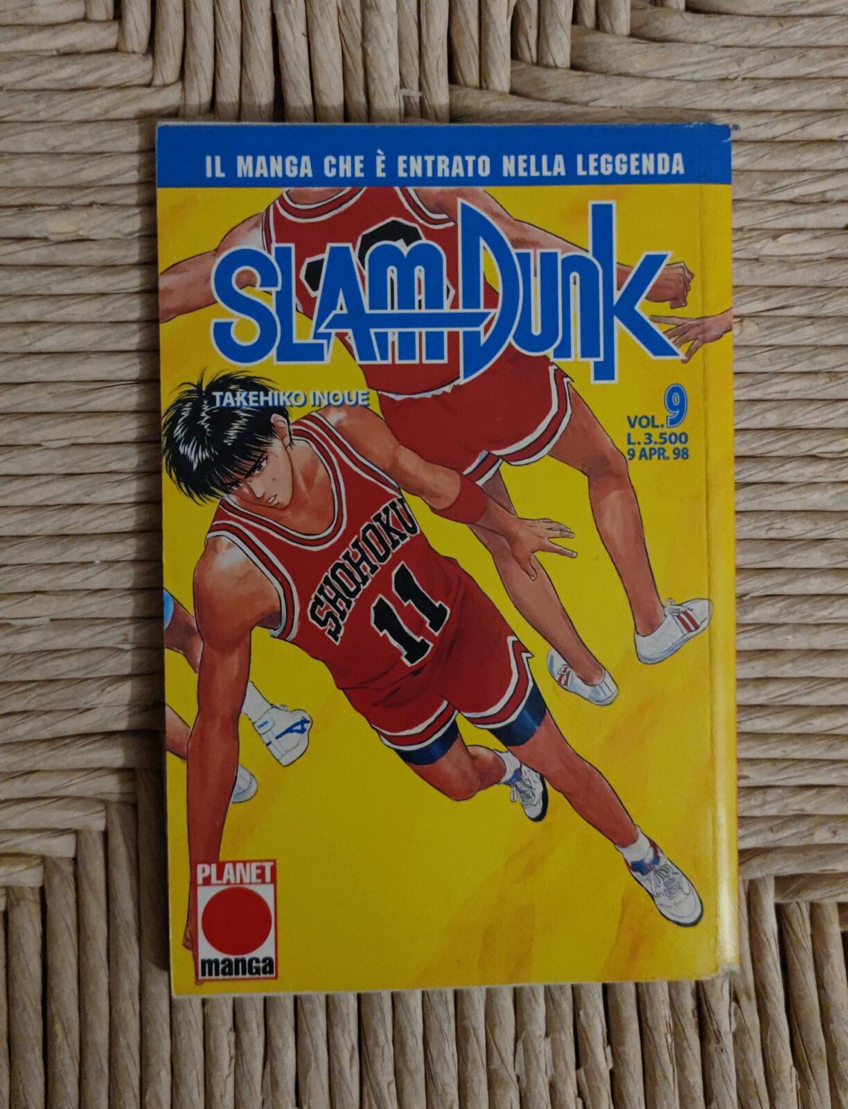 Slam Dunk 9 - sottiletta - raro | ArkaShop