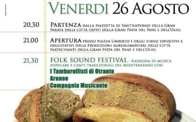 Uggiano: tutto pronto per la Gran Festa del Pane e dell’Olio