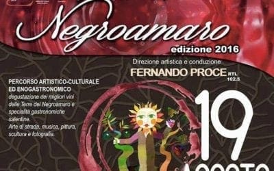 Guagnano: al via l’VIII Edizione del Premio Terre del Negroamaro
