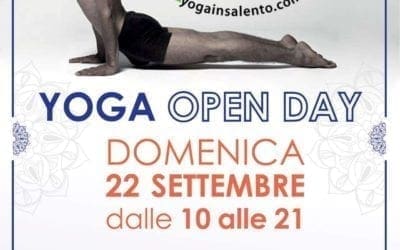 Open Day, lezioni Yoga gratuite a Zollino. Domenica 22 settembre dalle ore 10.00