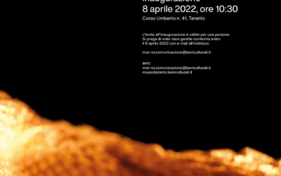 Taranto. L’8 aprile inaugura la mostra “L’età dell’oro (la muta)” presso il Museo Archeologico Nazionale di Taranto – MArTA