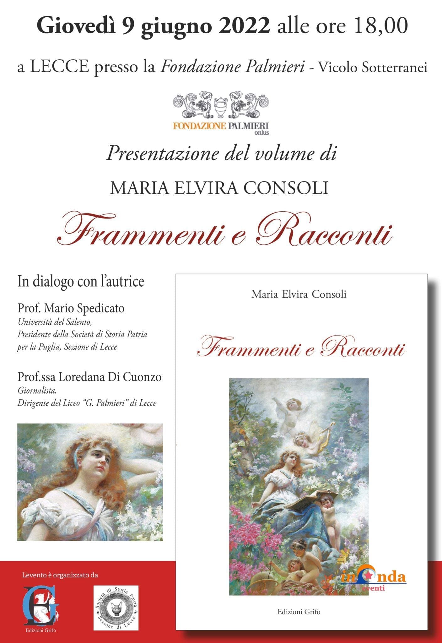 Locandina Frammenti - Maria Elvira Consoli