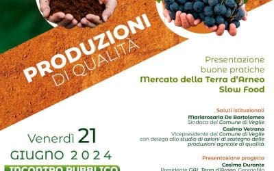 GAL TERRA D’ARNEO: QUINTO APPUNTAMENTO CON I WORKSHOP IN FAVORE DEL MONDO AGRICOLO