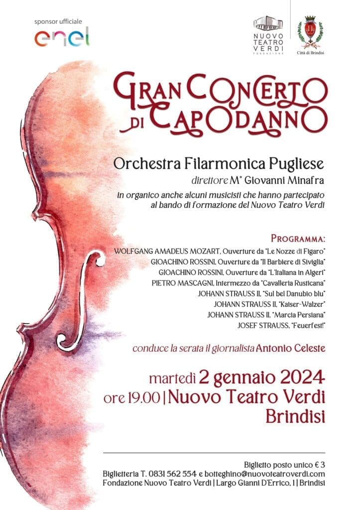 Gran Concerto Di Capodanno Teatro Verdi Brindisi