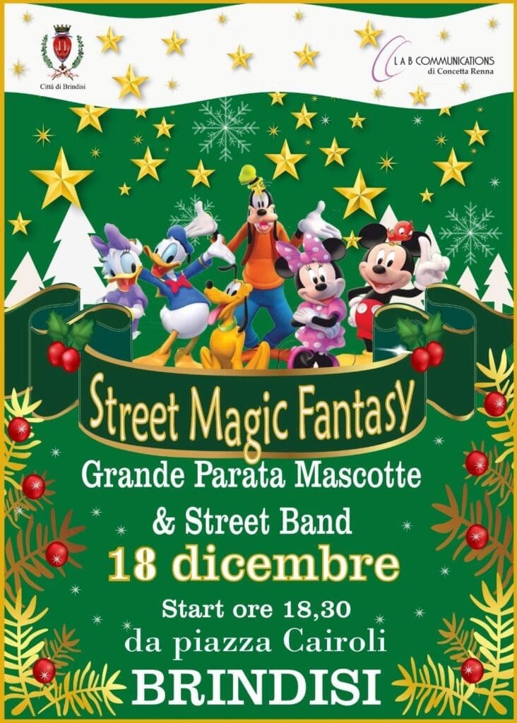 Parata Street Magic Fantasy Locandina brindisi