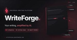 WriteForge: dal Salento nasce la piattaforma che mette l’AI al servizio di chi scrive