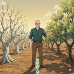 Nel DNA dell’ulivo si nasconde la risposta alla xylella. La scienza lo sa. La legge europea sta per permetterlo